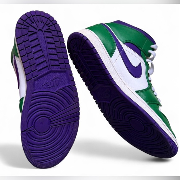 Air Jordan 1 Mid Retro ‘Incredible Hulk’ Men’s Size 8 US - Picture 1 of 5